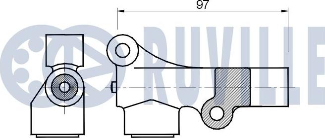 Ruville 541571 - Mierinātājs, Zobsiksna ps1.lv