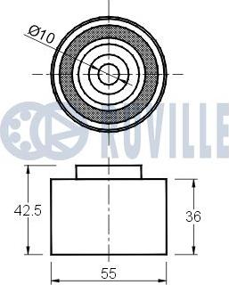 Ruville 541682 - Parazīt / Vadrullītis, Zobsiksna ps1.lv