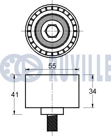 Ruville 541171 - Parazīt / Vadrullītis, Zobsiksna ps1.lv