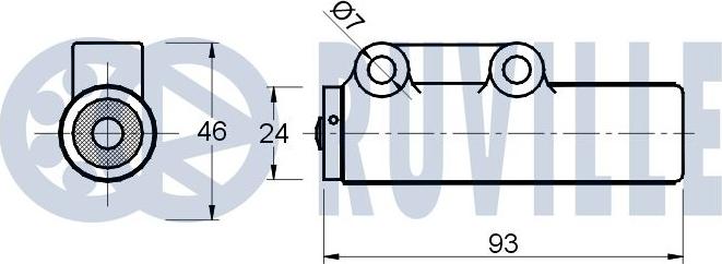 Ruville 541173 - Mierinātājs, Zobsiksna ps1.lv