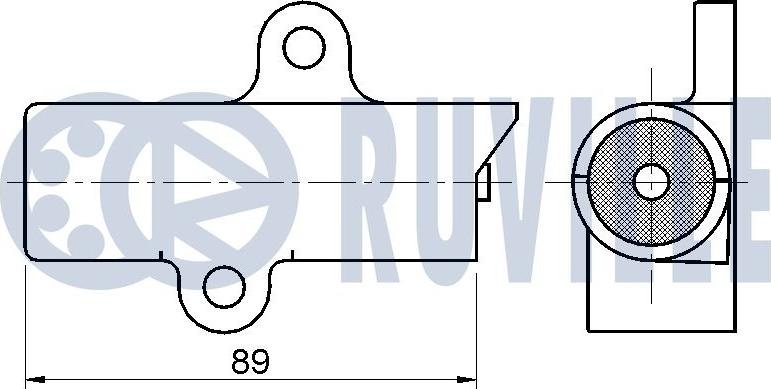 Ruville 542257 - Mierinātājs, Zobsiksna ps1.lv