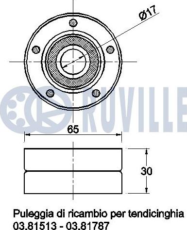 Ruville 542215 - Parazīt / Vadrullītis, Ķīļrievu siksna ps1.lv