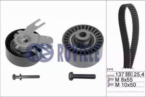 Ruville 5596770 - Zobsiksnas komplekts ps1.lv