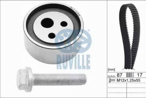 Ruville 5550071 - Zobsiksnas komplekts ps1.lv