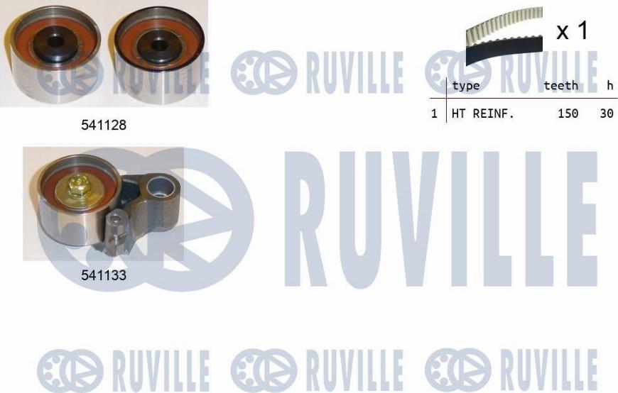 Ruville 550290 - Zobsiksnas komplekts ps1.lv