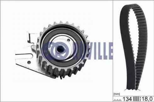 Ruville 5583170 - Zobsiksnas komplekts ps1.lv