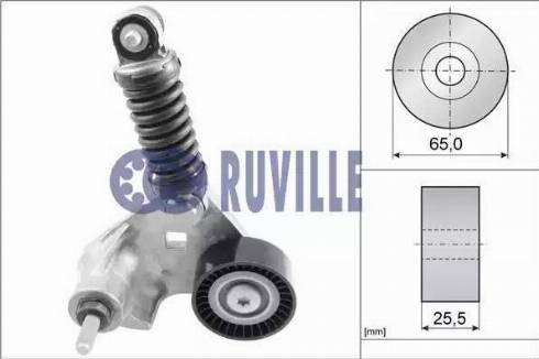 Ruville 55256 - Siksnas spriegotājs, Ķīļsiksna ps1.lv