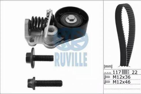 Ruville 5528570 - Zobsiksnas komplekts ps1.lv