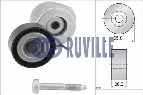 Ruville 55237 - Siksnas spriegotājs, Ķīļsiksna ps1.lv