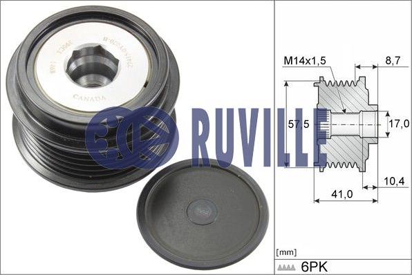 Ruville 56999 - Ūdenssūknis ps1.lv