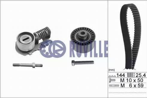 Ruville 5662370 - Zobsiksnas komplekts ps1.lv