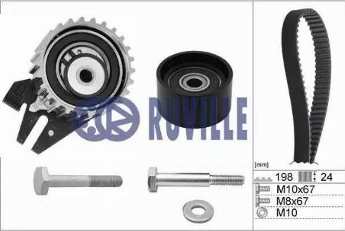 Ruville 5603679 - Zobsiksnas komplekts ps1.lv