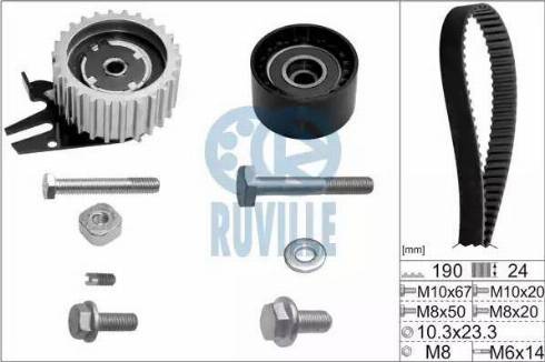 Ruville 5603677 - Zobsiksnas komplekts ps1.lv