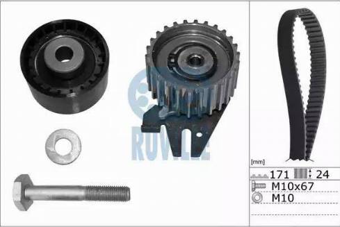 Ruville 5603870 - Zobsiksnas komplekts ps1.lv