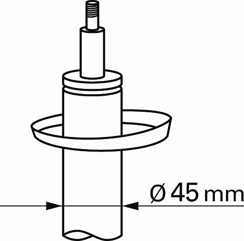 SACHS 100 457 - Amortizators ps1.lv