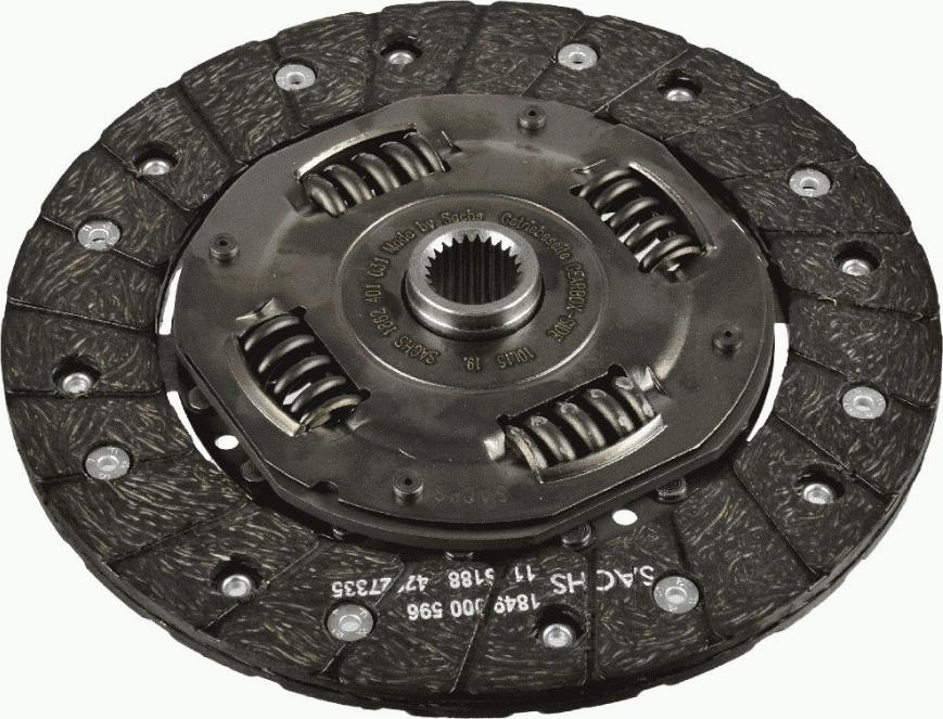 SACHS 1862 401 031 - Sajūga disks ps1.lv