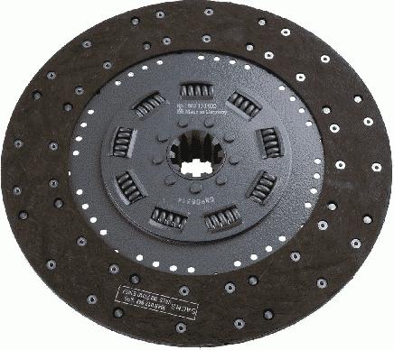 SACHS 1 862 138 032 - Sajūga disks ps1.lv