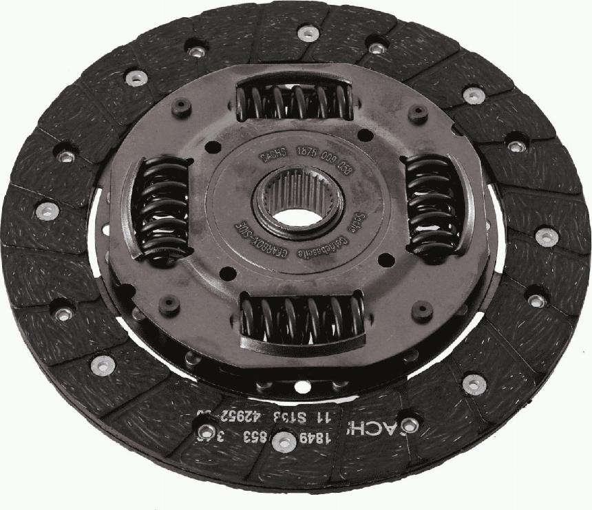 SACHS 1878 009 058 - Sajūga disks ps1.lv