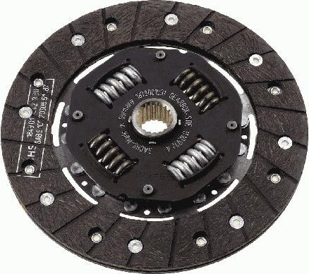 SACHS 1 878 001 031 - Sajūga disks ps1.lv