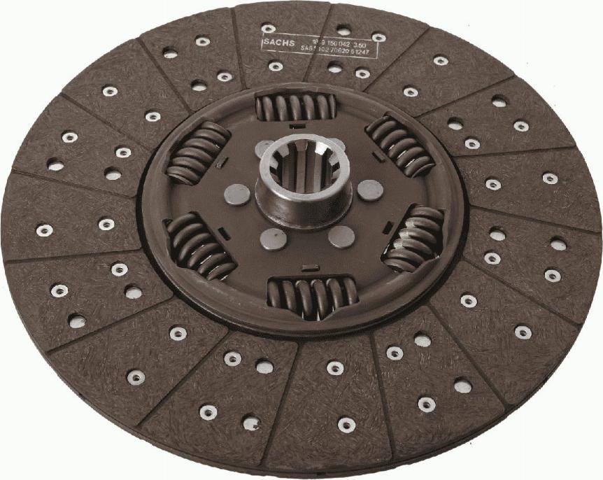 SACHS 1878 001 074 - Sajūga disks ps1.lv