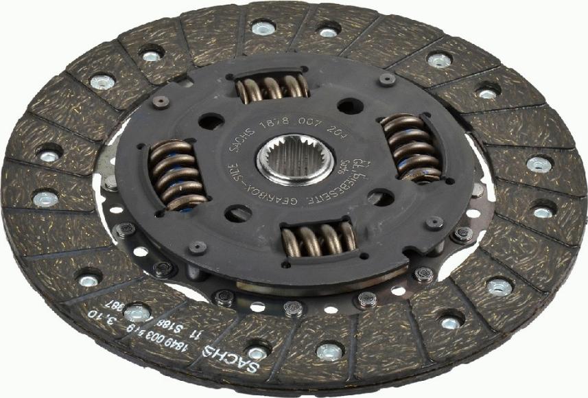 SACHS 1878 007 204 - Sajūga disks ps1.lv