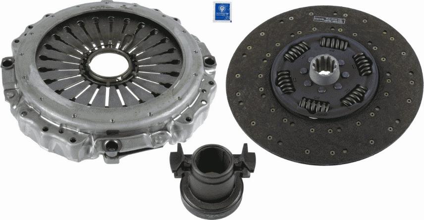 SACHS 3 400 122 901 - Sajūga komplekts ps1.lv