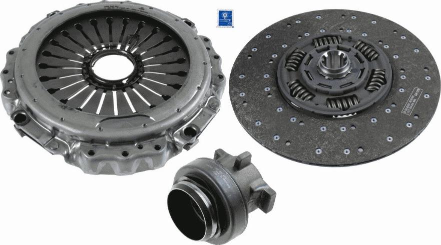 SACHS 3400 700 450 - Sajūga komplekts ps1.lv