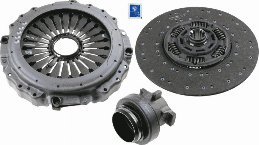 SACHS 3400 700 488 - Sajūga komplekts ps1.lv