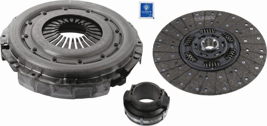 SACHS 3400 700 436 - Sajūga komplekts ps1.lv