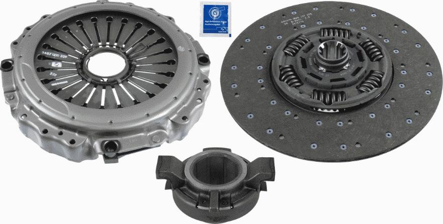 SACHS 3400 700 644 - Sajūga komplekts ps1.lv