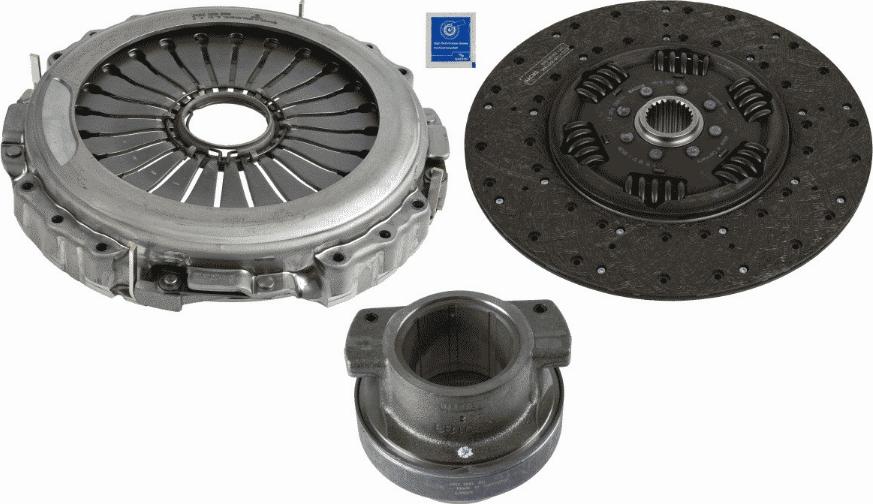 SACHS 3400 700 663 - Sajūga komplekts ps1.lv