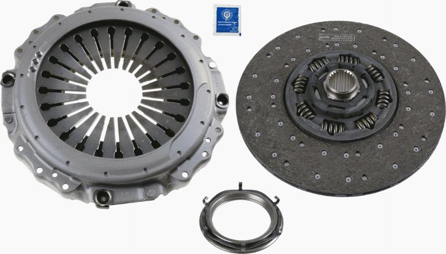 SACHS 3400 700 323 - Sajūga komplekts ps1.lv