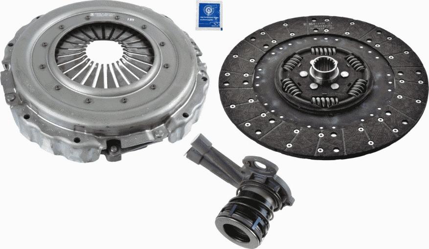 SACHS 3400 710 006 - Sajūga komplekts ps1.lv