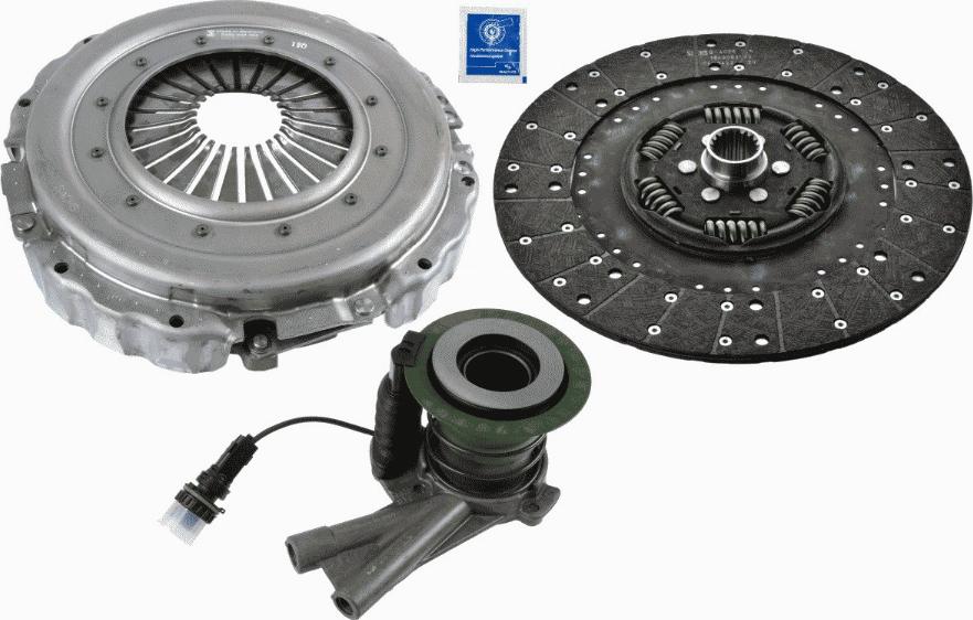 SACHS 3400 710 015 - Sajūga komplekts ps1.lv