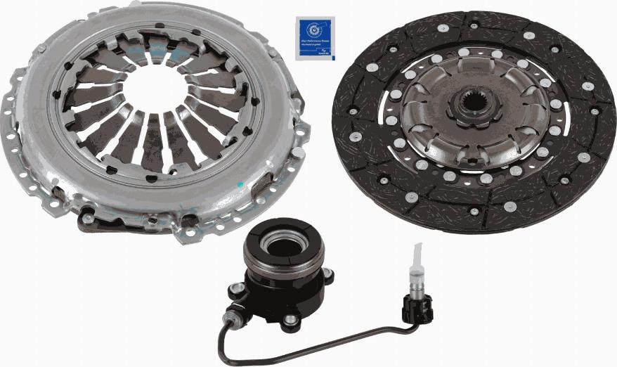 SACHS 3000 990 464 - Sajūga komplekts ps1.lv