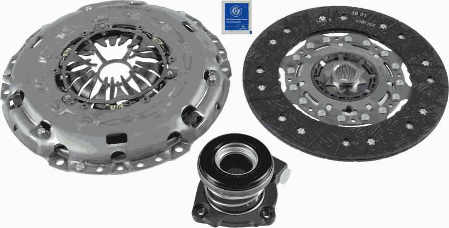 SACHS 3000 990 402 - Sajūga komplekts ps1.lv