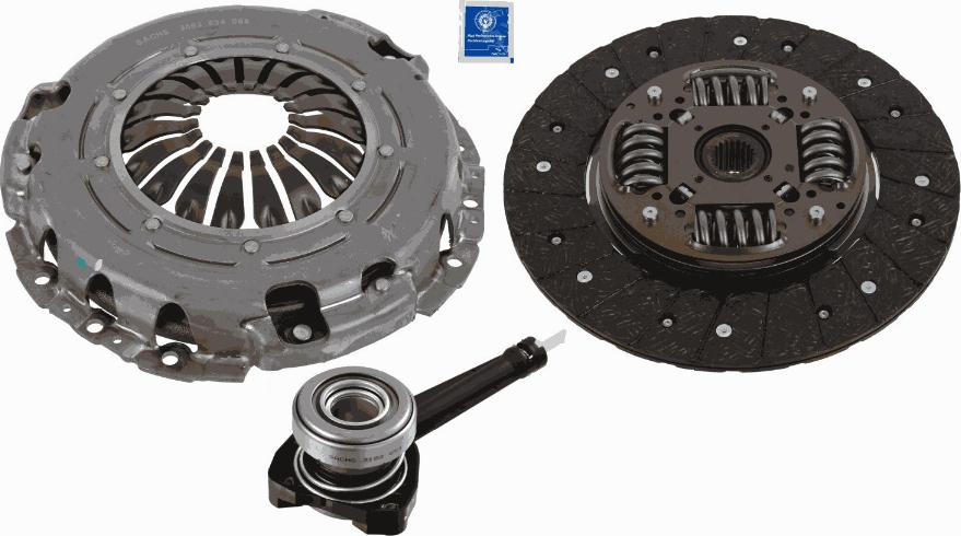 SACHS 3000 990 483 - Sajūga komplekts ps1.lv