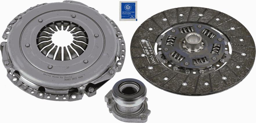 SACHS 3000 990 426 - Sajūga komplekts ps1.lv