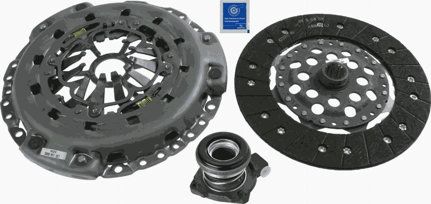 SACHS 3000 990 420 - Sajūga komplekts ps1.lv