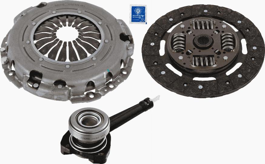 SACHS 3000 990 593 - Sajūga komplekts ps1.lv