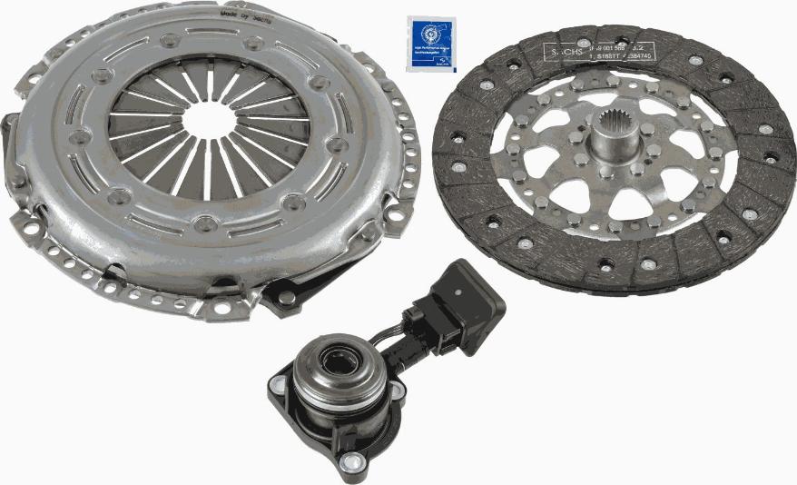 SACHS 3000 990 549 - Sajūga komplekts ps1.lv