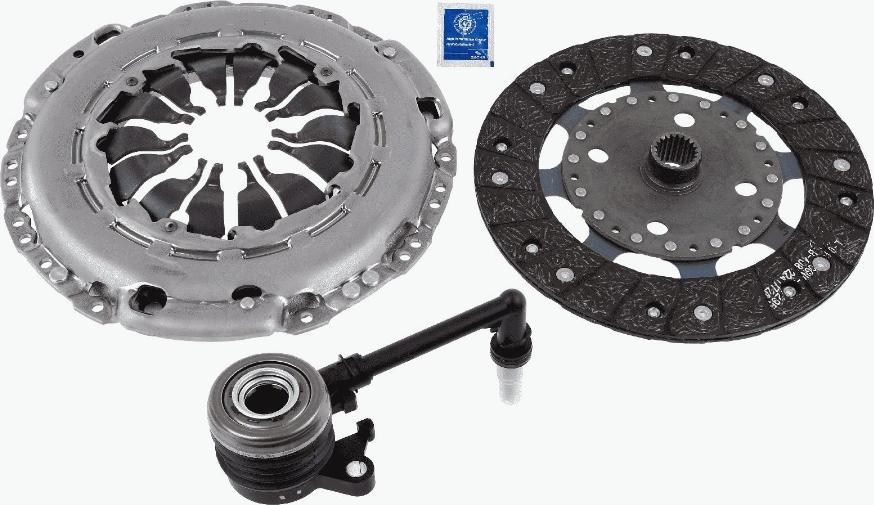 SACHS 3000 990 534 - Sajūga komplekts ps1.lv