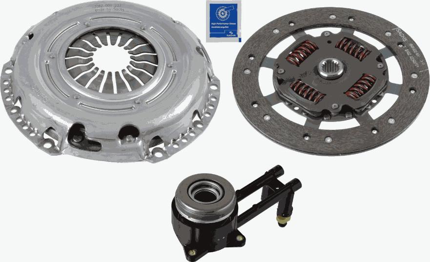 SACHS 3000 990 531 - Sajūga komplekts ps1.lv