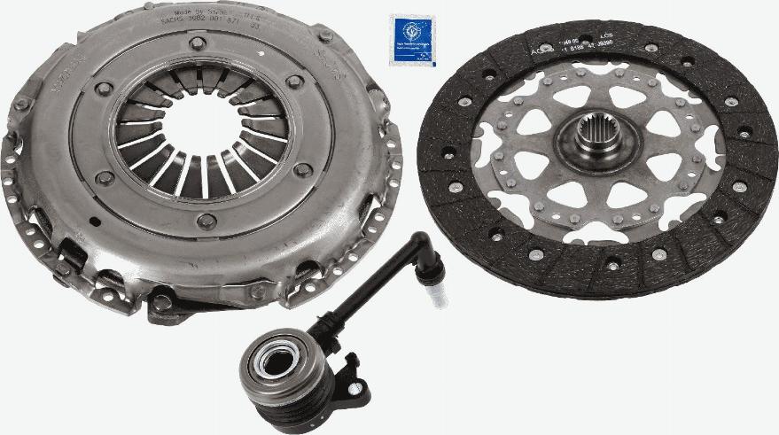 SACHS 3000 990 576 - Sajūga komplekts ps1.lv