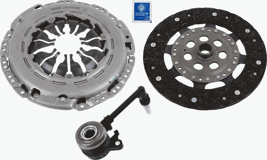 SACHS 3000 990 571 - Sajūga komplekts ps1.lv