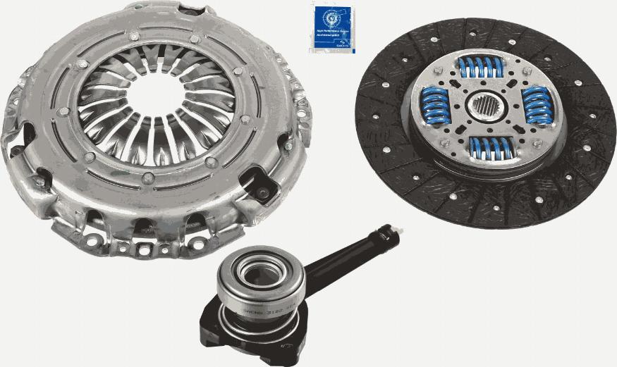 SACHS 3000 990 095 - Sajūga komplekts ps1.lv