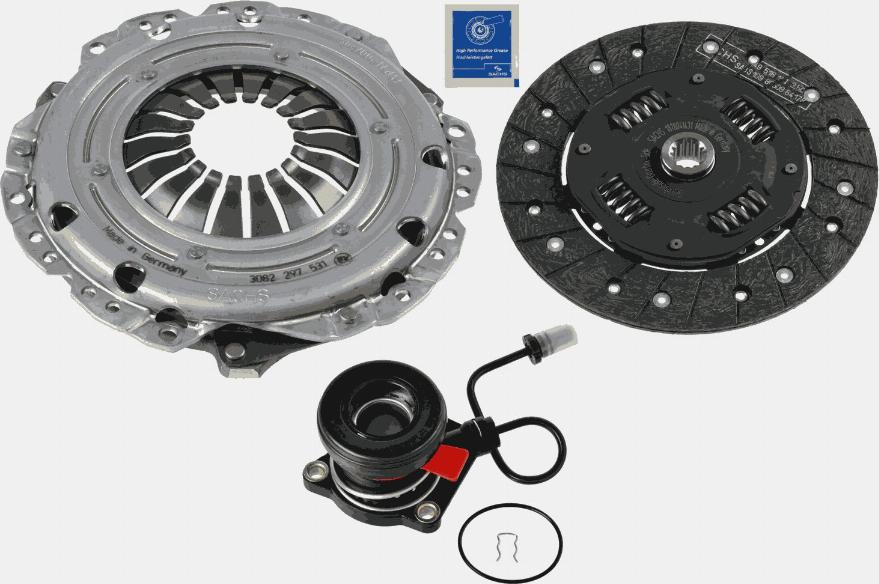 SACHS 3000 990 098 - Sajūga komplekts ps1.lv