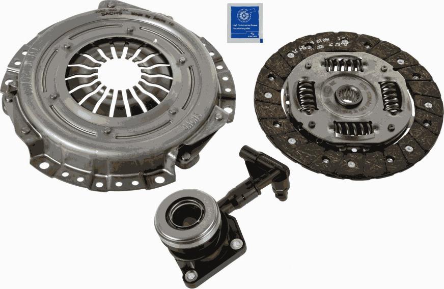 SACHS 3000 990 084 - Sajūga komplekts ps1.lv