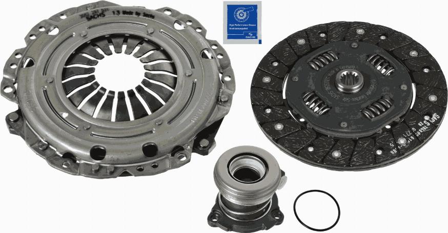 SACHS 3000 990 031 - Sajūga komplekts ps1.lv