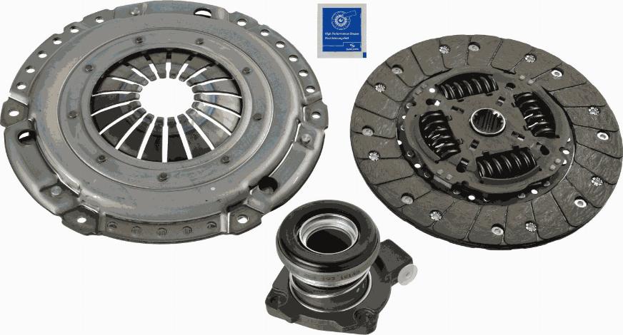 SACHS 3000 990 117 - Sajūga komplekts ps1.lv